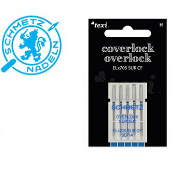Needles SCHMETZ for overlock, ELx705 SUK CF, 5x90