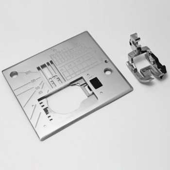Pēdiņa AcuFeed stepēšanai (6 mm) un adatas plāksnīte - 846407007