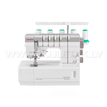 Plakanšuves šujmašīna JANOME CoverPro 3000 Professional Plakanšuves šujmašīna JANOME CoverPro 3000 Professional